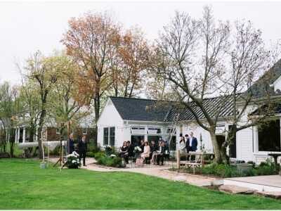 Backyard Intimate Wedding in Chicago | Kate + Reese