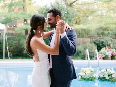 Chicago Backyard Intimate Wedding – Gianna & Joey